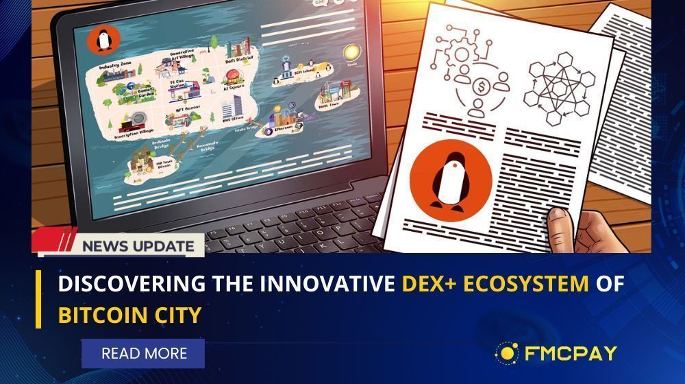 Discovering The Innovative DEX+ Ecosystem Of Bitcoin City. | FMCPay News