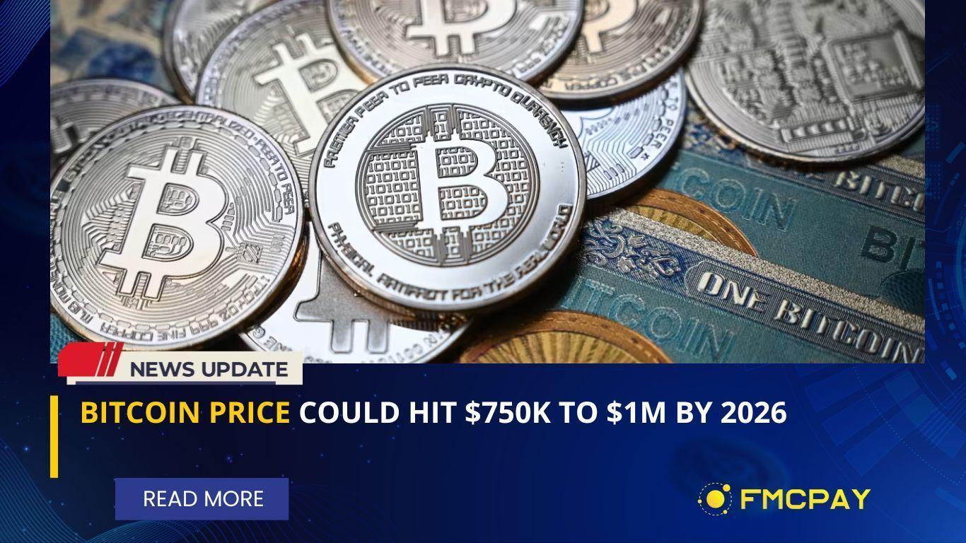 fmcpay bitcoin price could hit 750k to 1m by 2026