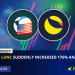 USTC and LUNC suddenly increased 176% and 30%.