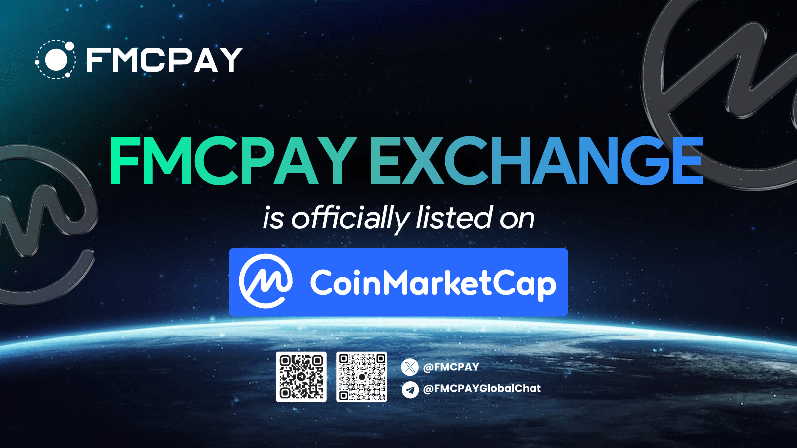 fmcpay exchange officially listed on coinmarketcap