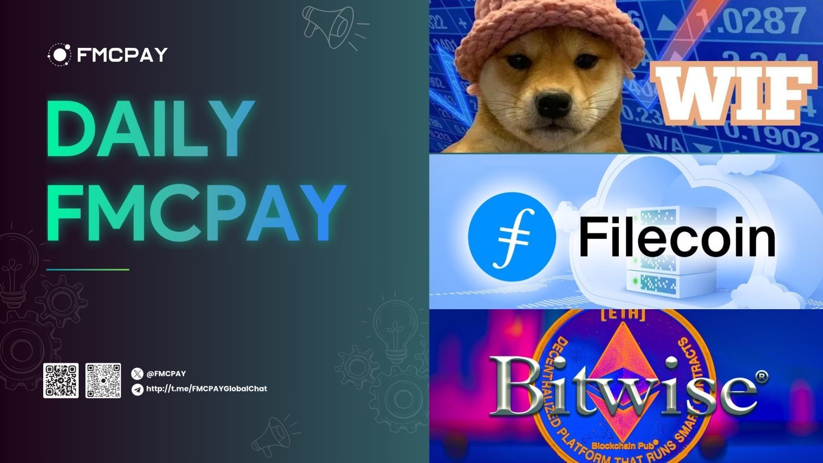 fmcpay dogwifhat wif hits a new high exceeding pepe in terms of capitalization