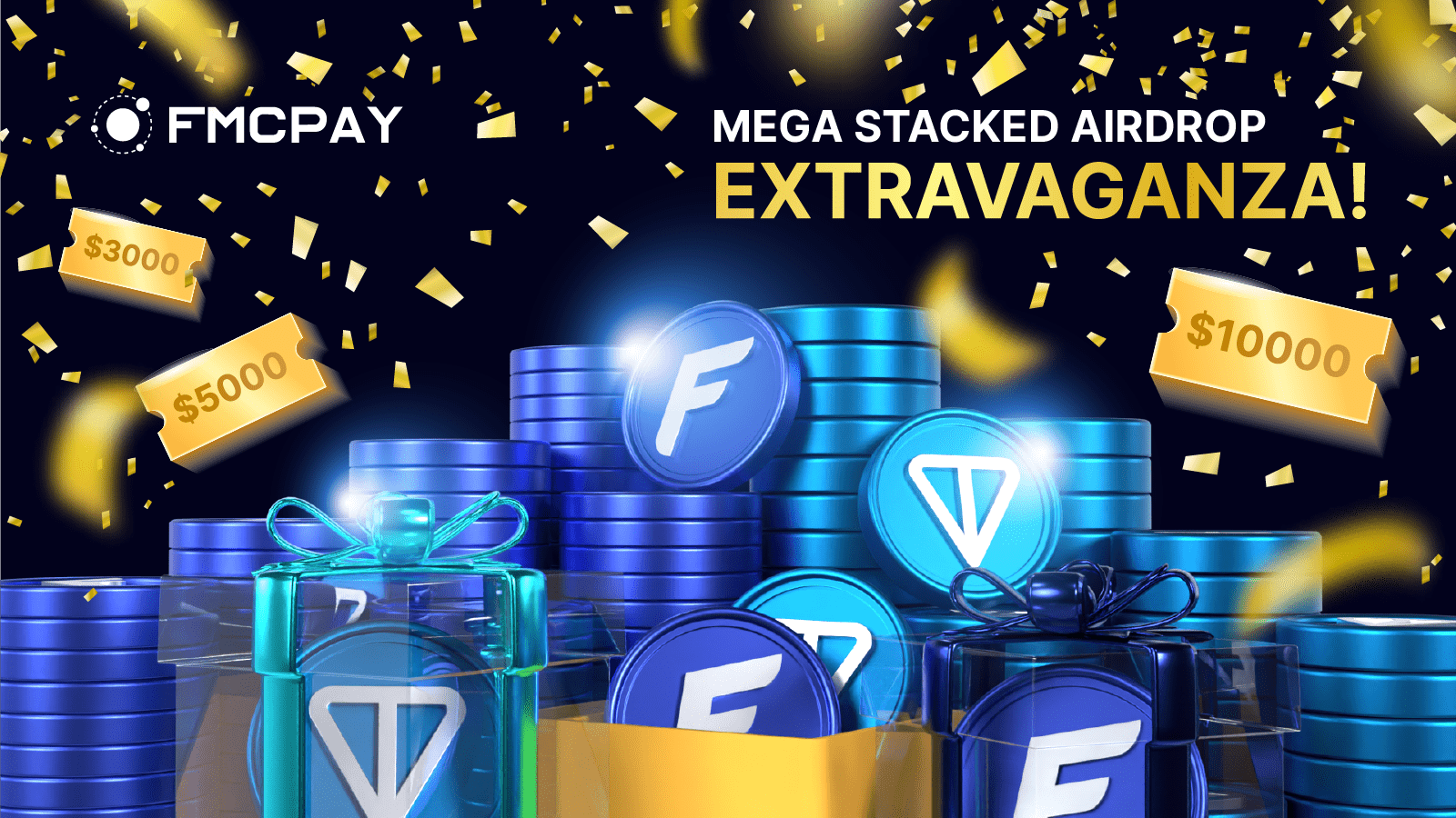 FMCPAY throws a Mega Stacked Airdrop Extravaganza