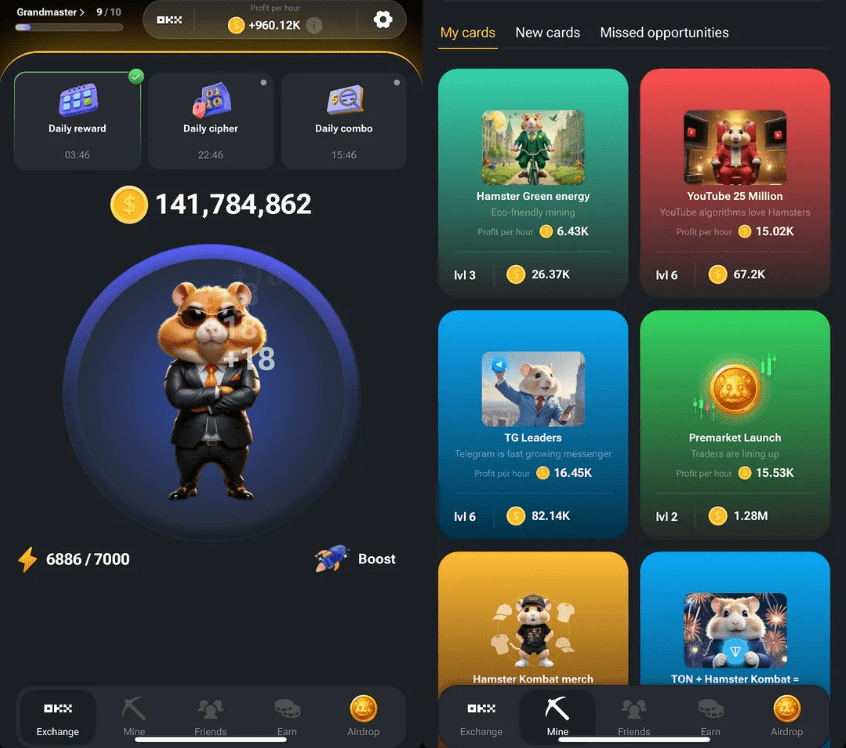 fmcpay-tap2earn-Hamster Kombat