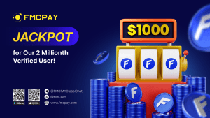 fmcpay 2m kyc jackpot 1000 for our 2 millionth verified user