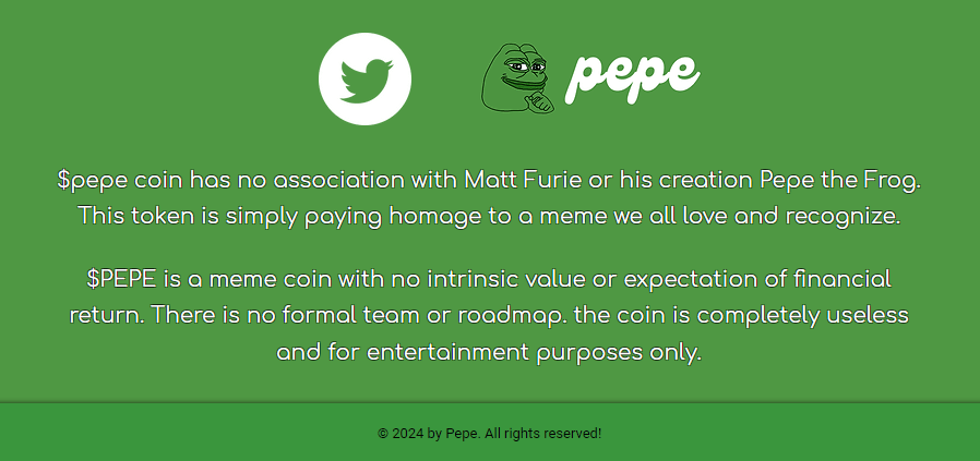 What is PEPE coin - The frog standing out among the dogs 2 pepe-coin-announcement